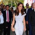 Kate Middleton à son arrivée au Beverly Hilton Hotel pour assister à une rencontre économique. Le 8 juillet 2011 à Los Angeles  