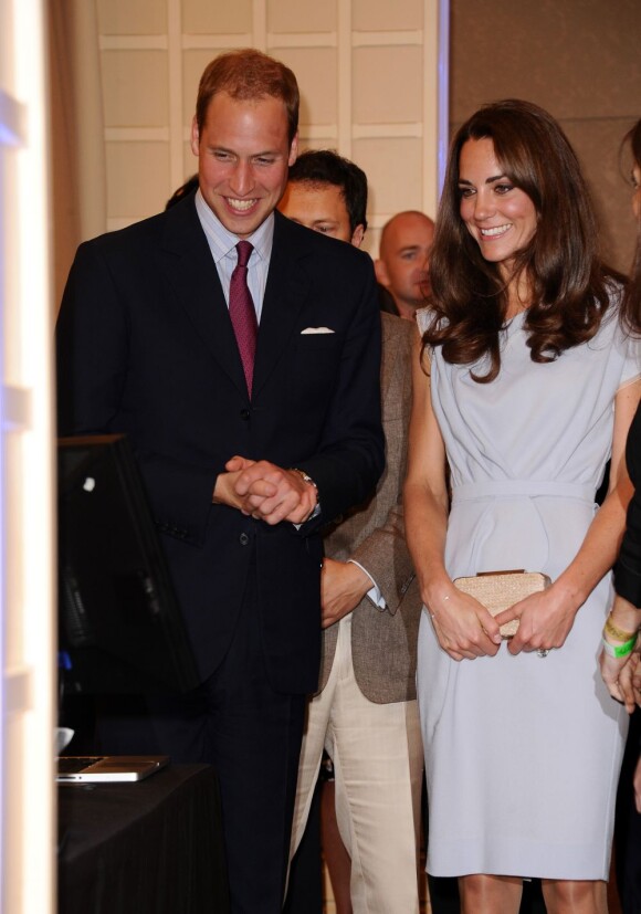Kate Middleton et le prince William au Beverly Hilton Hotel pour assister à une rencontre économique. Le 8 juillet 2011 à Los Angeles  