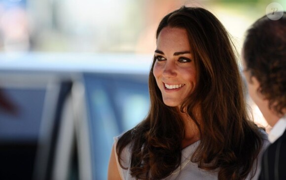 Kate Middleton à son arrivée au Beverly Hilton Hotel pour assister à une rencontre économique. Le 8 juillet 2011 à Los Angeles 