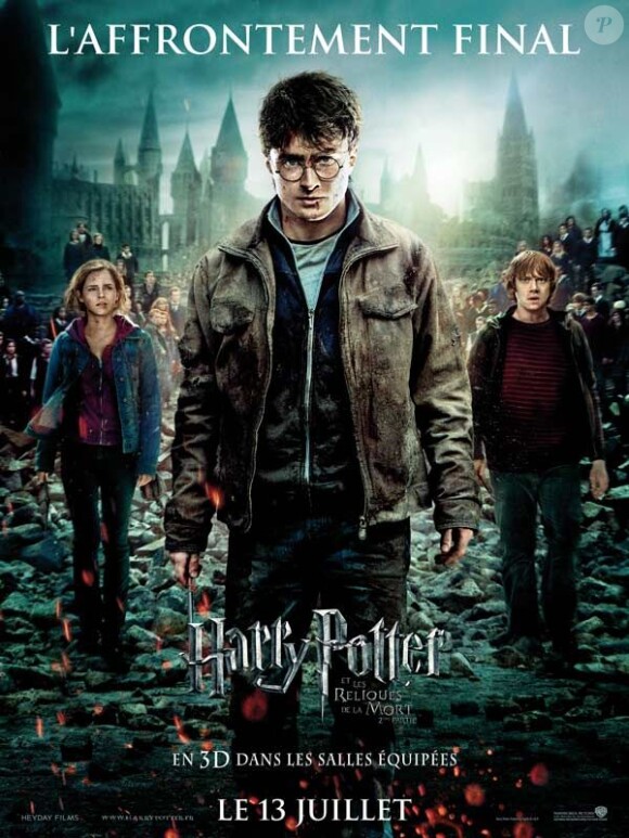 L'affiche du film Harry Potter et les Reliques de la mort - partie II