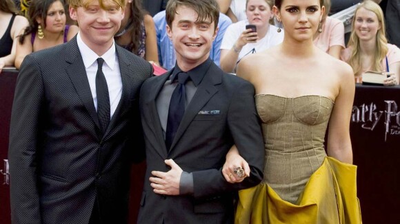 Harry Potter : Emma Watson étincelante, avec Daniel Radcliffe et Rupert Grint