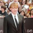 Rupert Grint à l'avant-première new-yorkaise de  Harry Potter et les reliques de la mort - partie 2 , le 11 juillet 2011.
