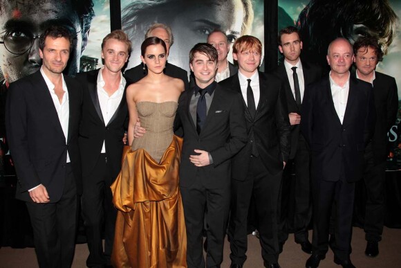 Avant-première new-yorkaise de Harry Potter et les reliques de la mort - partie 2, le 11 juillet 2011.