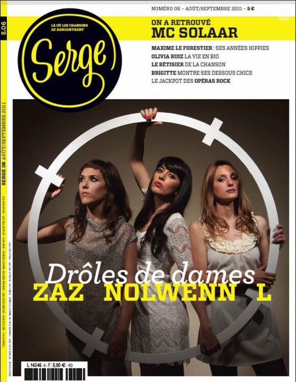 L est en couverture du numéro 6 de Serge, août-septembre 2011