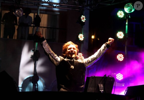 David Guetta à la fête de l'été au Byblos à St Tropez le 13 juillet 2011
