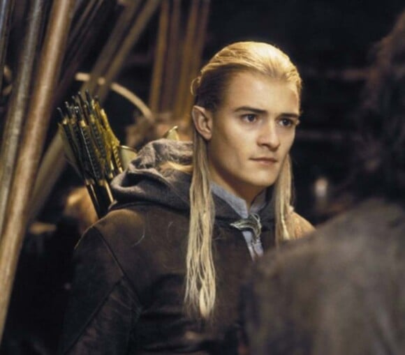 Orlando Bloom dans le rôle de Legolas dans Le Seigneur des anneaux - Les deux tours, en 2002.