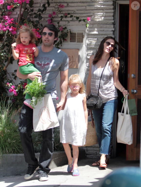 Jennifer Garner et Ben Affleck vont-ils donner une petite soeur ou un petit frère à leurs poupées Seraphina et Violet ? Los Angeles, 17 juillet 2011