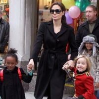 Angelina Jolie : Journée shopping avec Zahara et Shiloh, toujours casse-cou