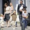 Angelina Jolie et sa belle famille au complet
