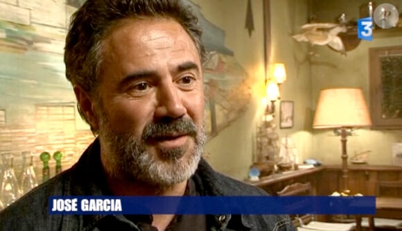 Image du reportage de France 3 sur le tournage du film Les Seigneurs avec José Garcia