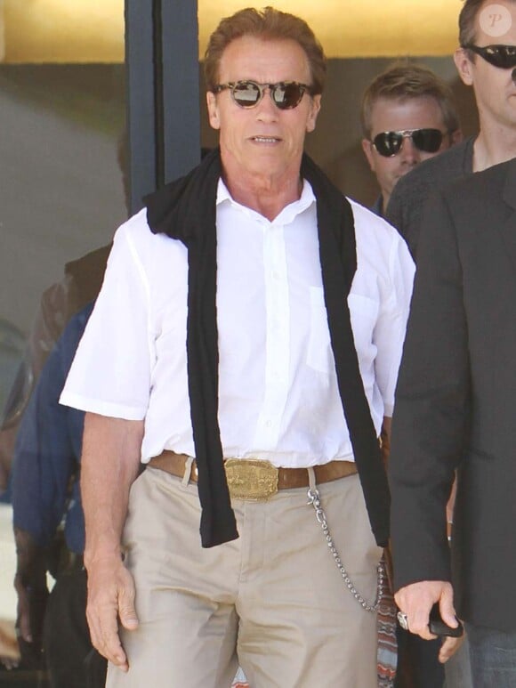 Arnold Scwharzenegger à Los Angeles, le 15 juillet 2011.