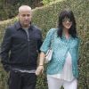 Selma Blair souriante et toujours divine au côté de son compagnon Jason Bleick le 22 juillet 2011 à Los Angeles