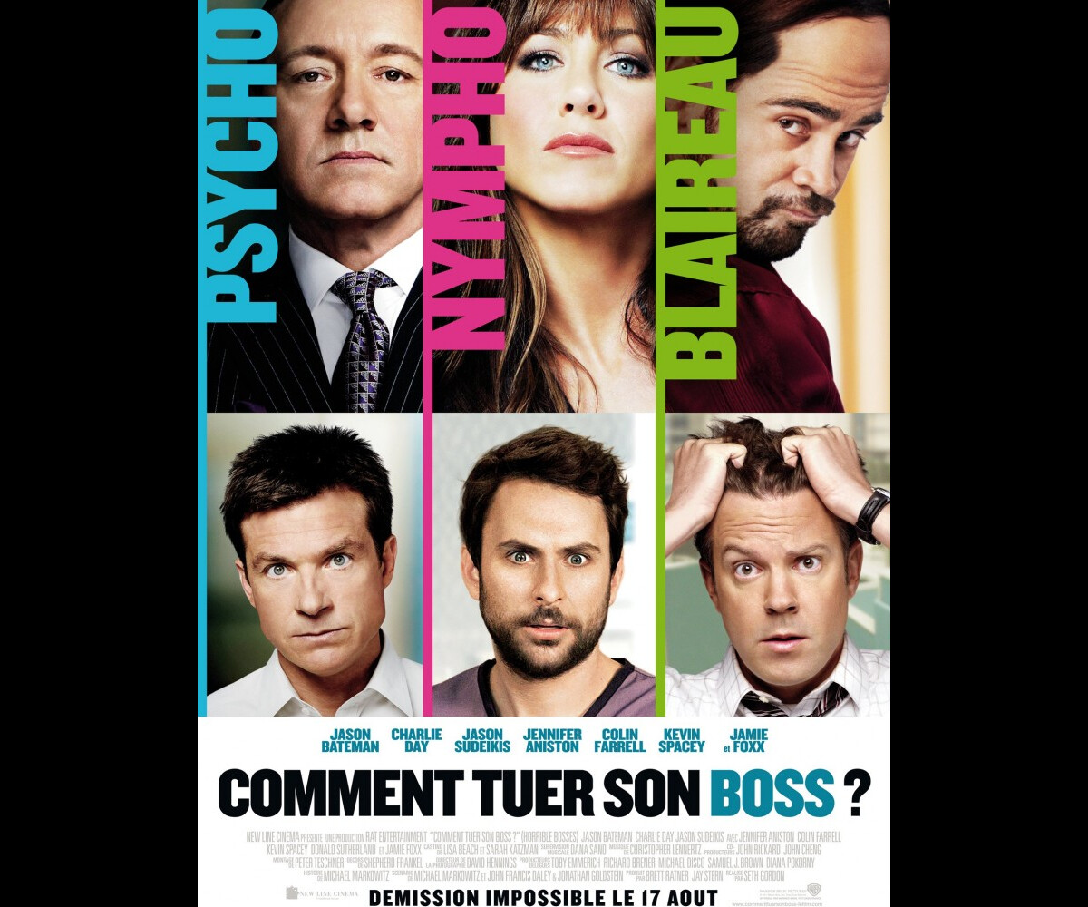 Photo : L'affiche du film Comment tuer son boss ? - Purepeople