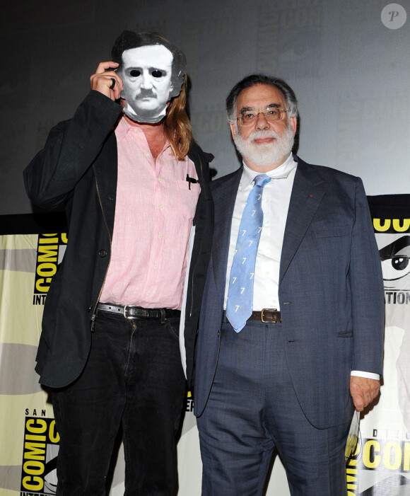 Val Kilmer et Francis Ford Coppola lors du Comic-Con le 23 juillet 2011 à San Diego aux Etats-Unis