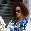Rihanna se rend à un shooting photos à Los Angeles le 27 juillet 2011