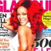 Rihanna pose pour le Glamour américain du mois de septembre.