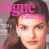 Voici en images les premières couv' du top canadien Linda Evangelista. Ici pour le magazine Vogue Patterns de l'été 1987.