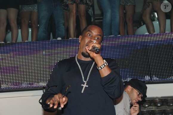 P. Diddy au VIP Room de Saint-Tropez, le 30 juillet 2011.