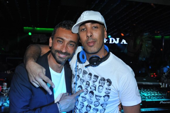 DJ Abdel au Palais Club à Cannes le 2 août 2011