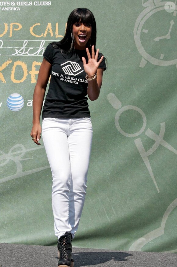 Kelly Rowland à New York le 4 août 2011