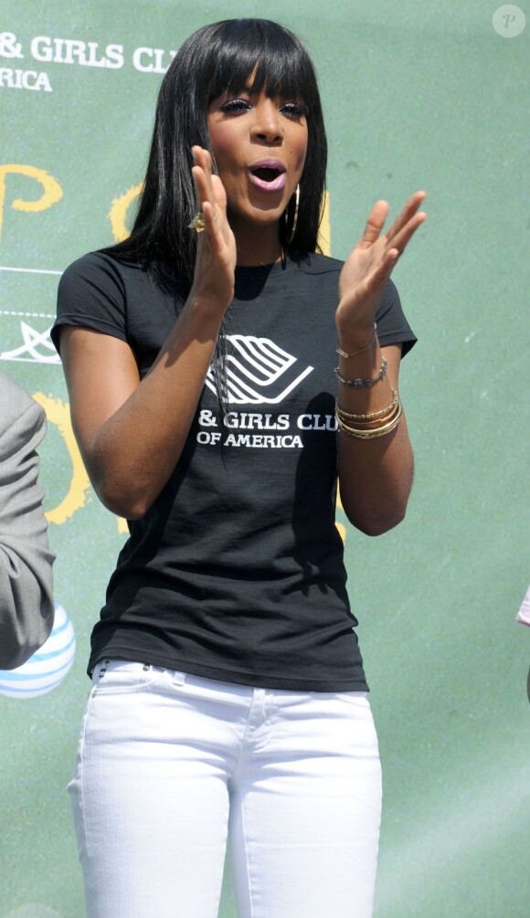 Kelly Rowland à New York le 4 août 2011