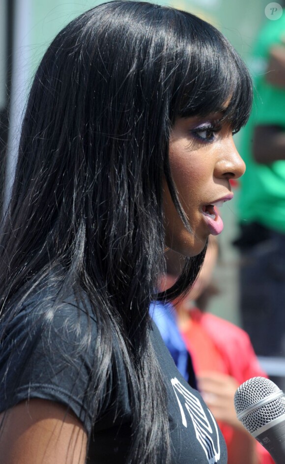 Kelly Rowland à New York le 4 août 2011