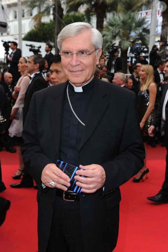 Mgr Di Falco, à Cannes, le 16 mai 2011.