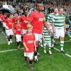 Le 9 août 2011 au Celtic Park, les légendes du Celtic et de Manchester United s'affrontaient lors d'un match caritatif au profit d'Oxfam.