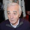 Charles Aznavour au salon du livre, à Paris, le 19 mars 2011.