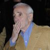Charles Aznavour à Paris, le 31 mai 2011.