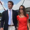 Pippa Middleton et son boyfriend Alex Loudon à Wimbledon en juin 2011.