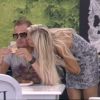 Marie fait un bisou à Geof dans Secret Story 5