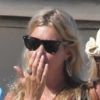 Kate Moss est de retour à Saint-Tropez, le 17 août 2011
