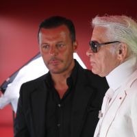 Karl Lagerfeld : Guest-star à St-Tropez du clip de son ami Jean-Roch