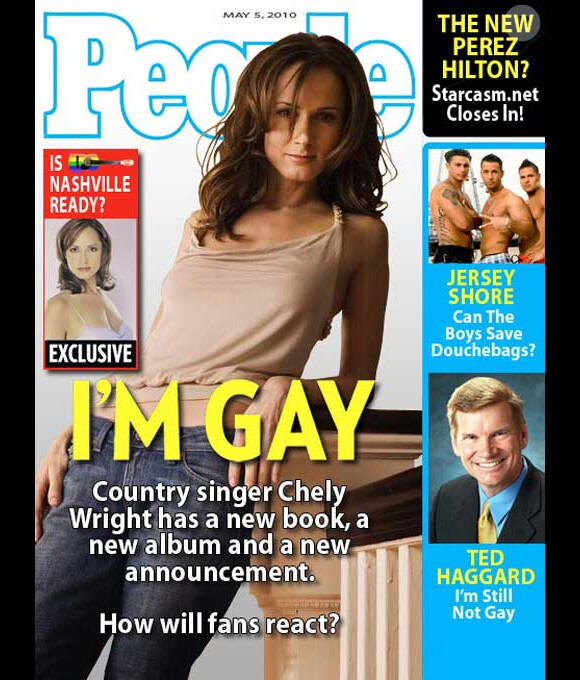 Chely Wright pose en couverture de People Magazine en mai 2011