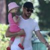 Eric Dane a emmené sa ravissante fillette Billie au parc. Los Angeles, 21 août 2011