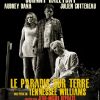 Affiche de la pièce Le Paradis sur terre, qui débute le 6 septembre 2011 au théâtre Edouard VII, à Paris.