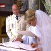 Le Prince Albert de Monaco épouse religieusement la sud-africaine Charlene Wittstock.