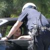 Vanessa Hudgens est arrêtée par la police et écope d'une amende, mercredi 24 août 2011 à Los Angeles.