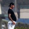 David Beckham affiche un surprenant ventre rebondi sur les plages de Californie lors d'une de ses sessions plages du mois d'août !