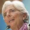 Christine Lagarde au siège du FMI à New York, le 6 juillet 2011.