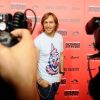 David Guetta fête la sortie de Nothing but the beat et de son documentaire sur Hollywood boulevard, à Los Angeles, le 30 août 2011.