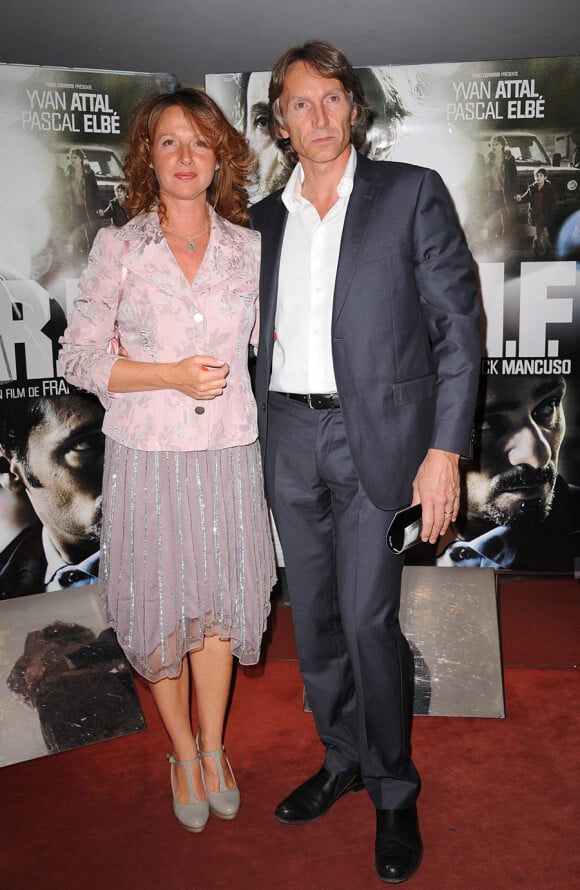 Agnès Blanchot et Franck Macuso lors de l'avant-première du film R.I.F. (Recherches dans l'intérêt des familles) à Paris le 30 août 2011