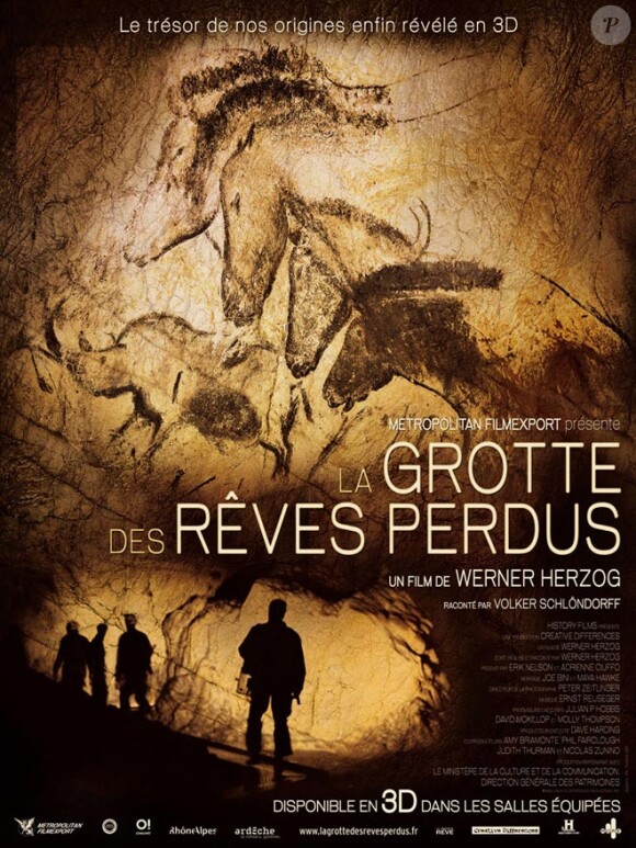 L'affiche du film La Grotte des rêves perdus