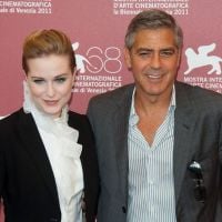 George Clooney frime à Venise, devant la superbe Evan Rachel Wood