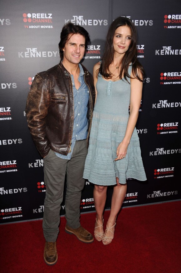 Marié à Katie Holmes, Tom Cruise est toujours aussi amoureux qu'au début de leur relation. Beverly Hills, le 28 mars 2011.