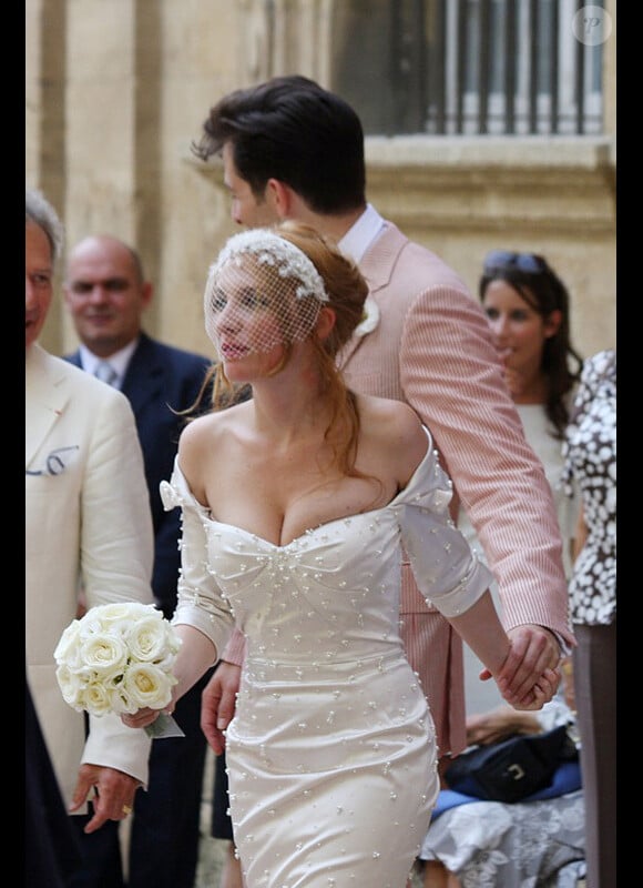 Mark Ronson et Joséphine de la Baume, leur mariage à Aix-en-Provence le 2 septembre 2011