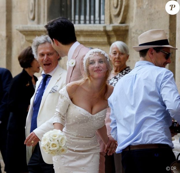 Mark Ronson et Joséphine de la Baume, leur mariage à Aix-en-Provence le 2 septembre 2011