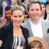 Sarah Jessica Parker et Matthew Broderick, leur fils James, à New York, le 11 juillet 2011.