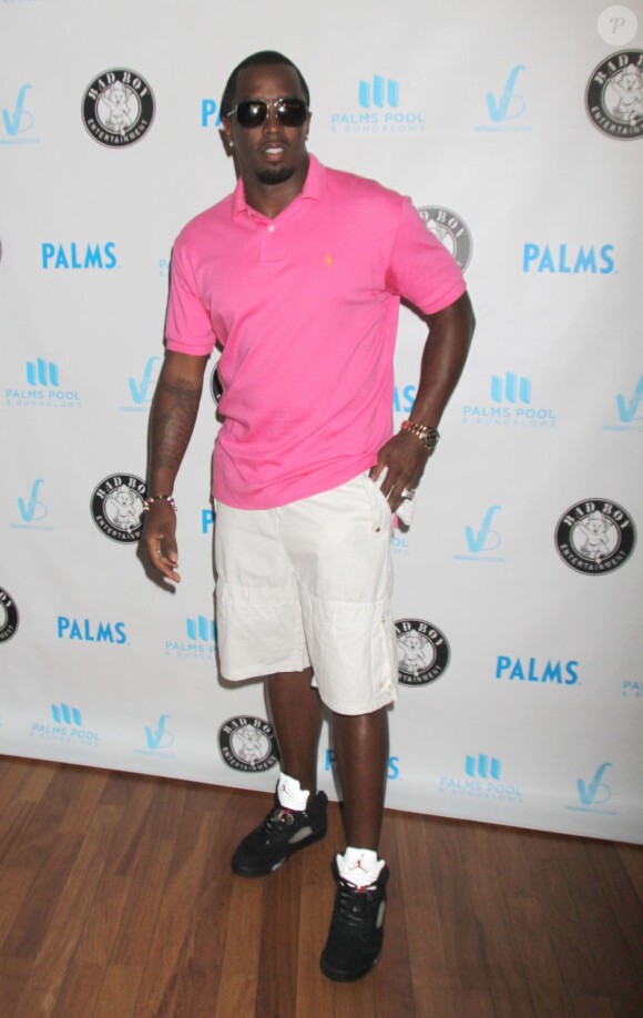 P. Diddy lors de sa fête à Las Vegas le 4 septembre 2011